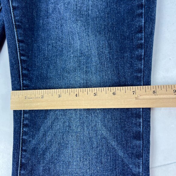 Judy Blue Jeans Women's 32x28* High Rise Slim Boot Cut Blue Stretch Denim Tag 32 - Picture 13 of 16